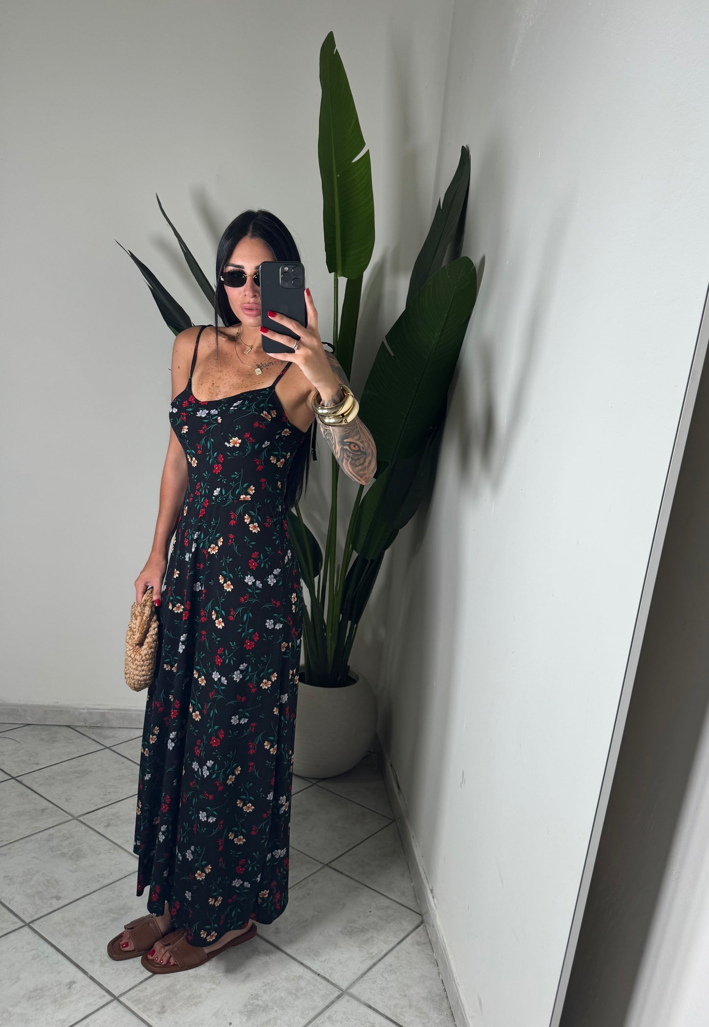 Dress fiorellini ✨con rosso