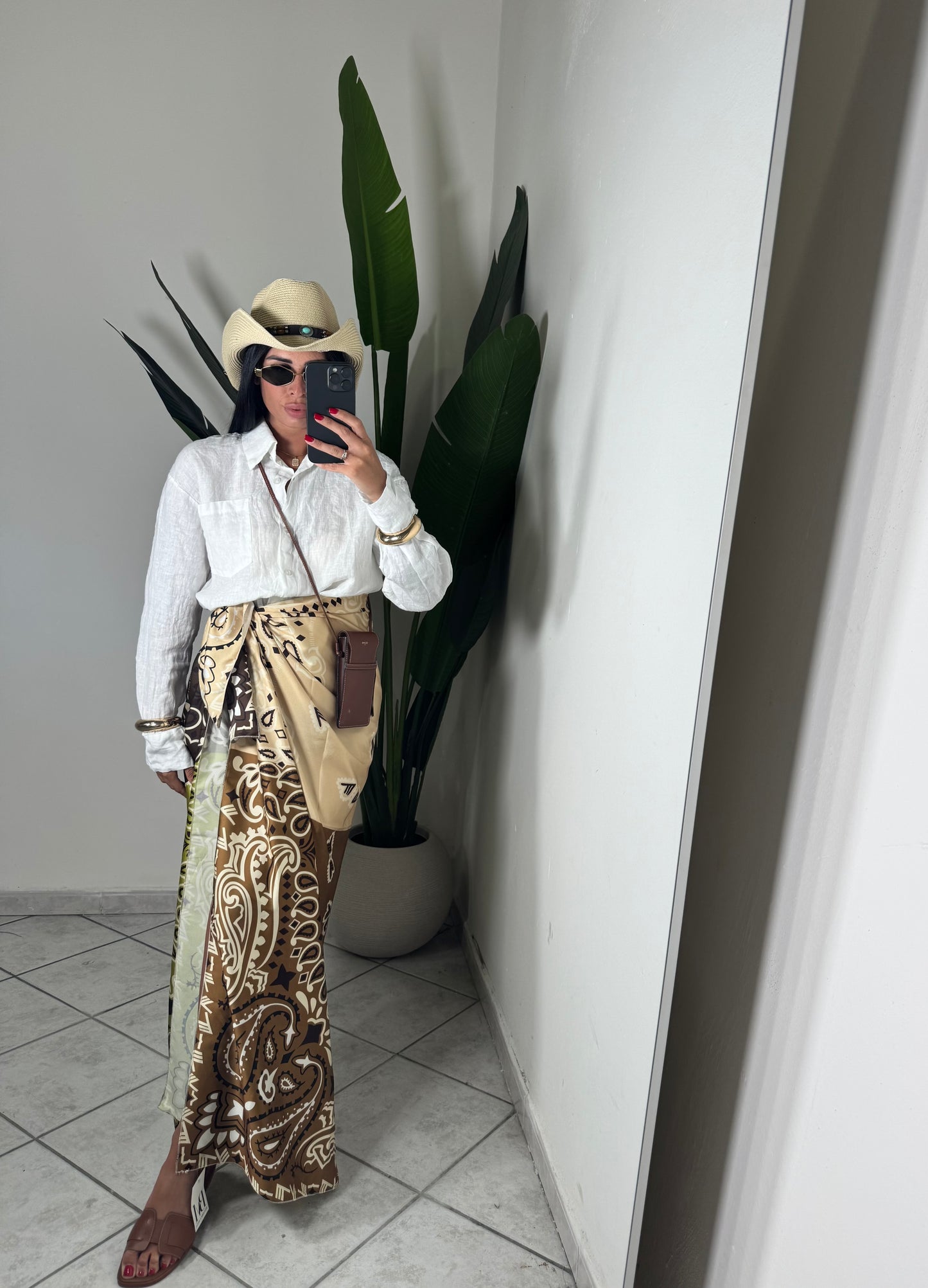 Gonna pareo✨marrone
