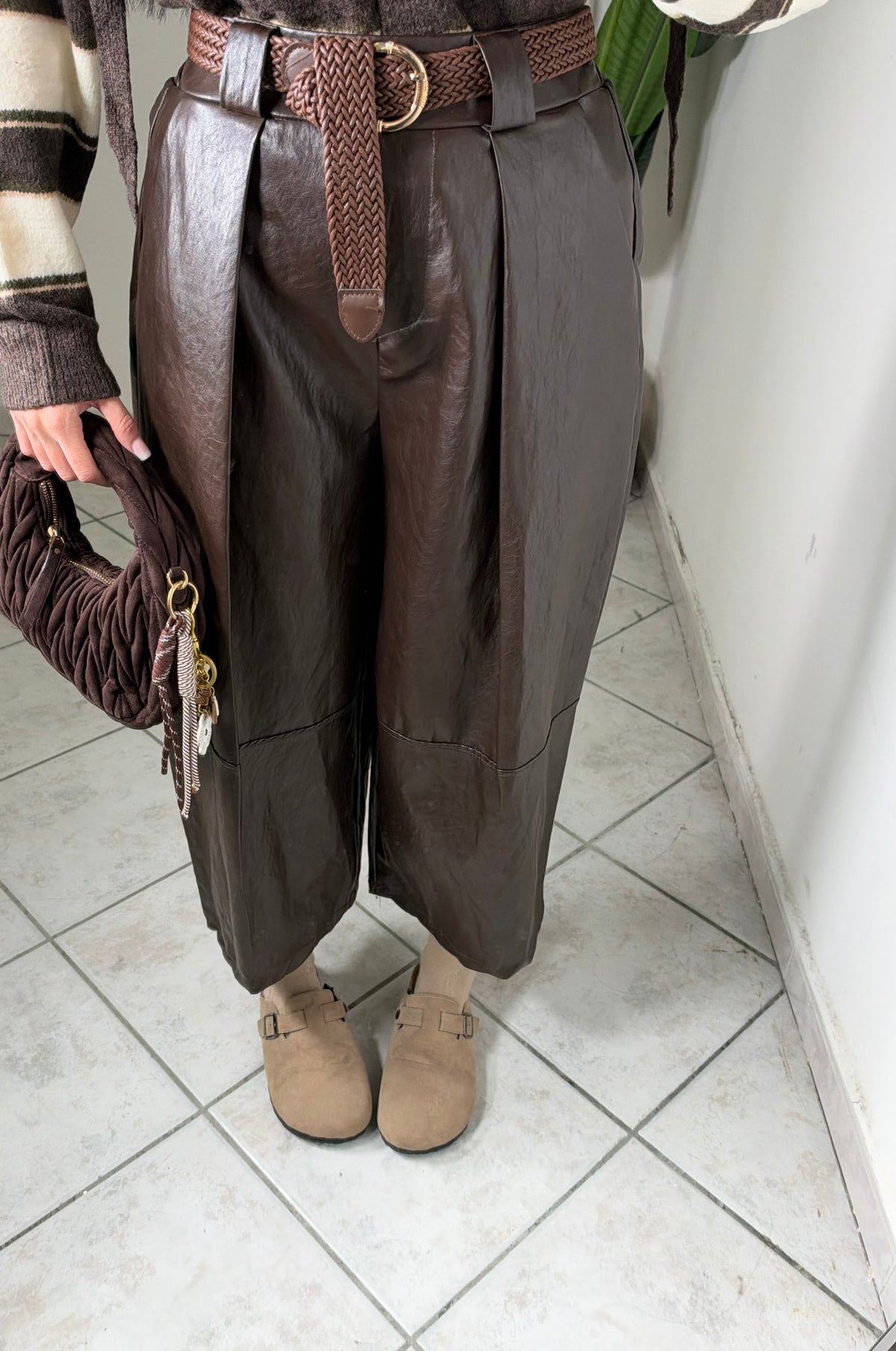 Maxi Bermuda marrone