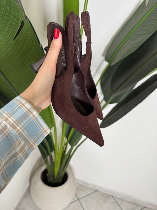 DECOLTÉ CAMOSCIO ✨marrone