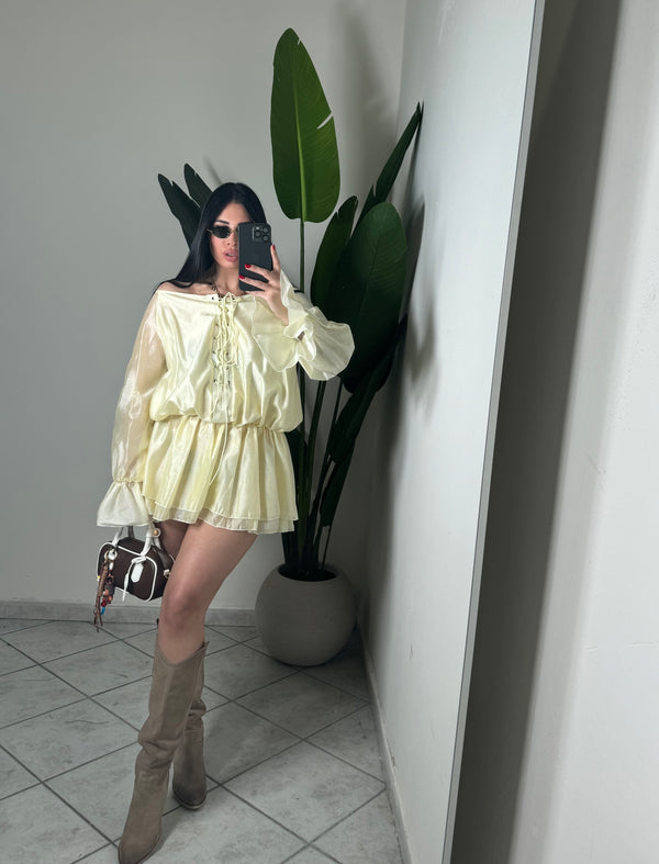 DRESS FRU✨giallo