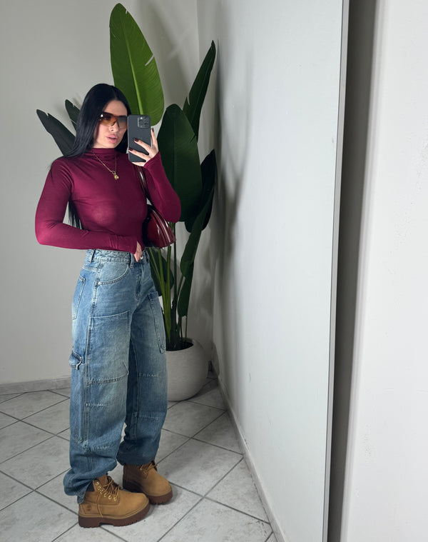 Jeans cargo✨miss two