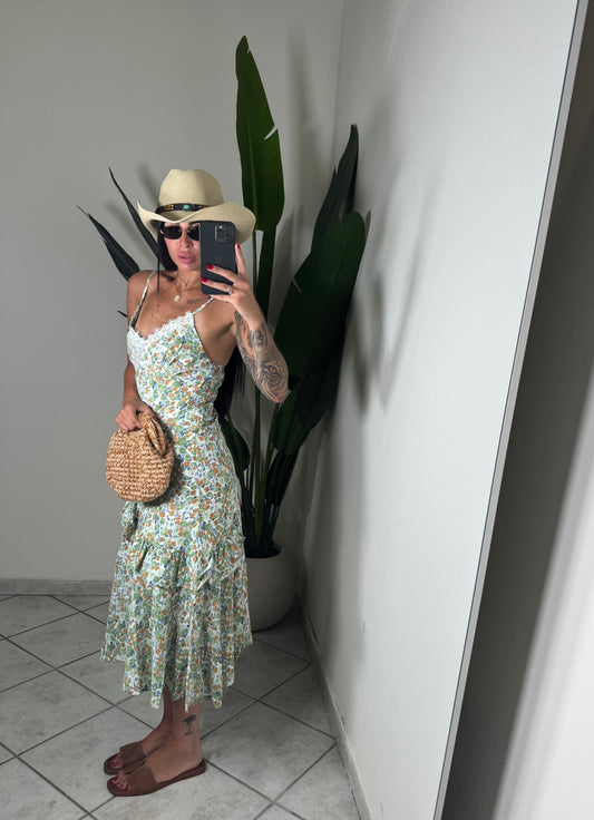 Long dress Flower ✨