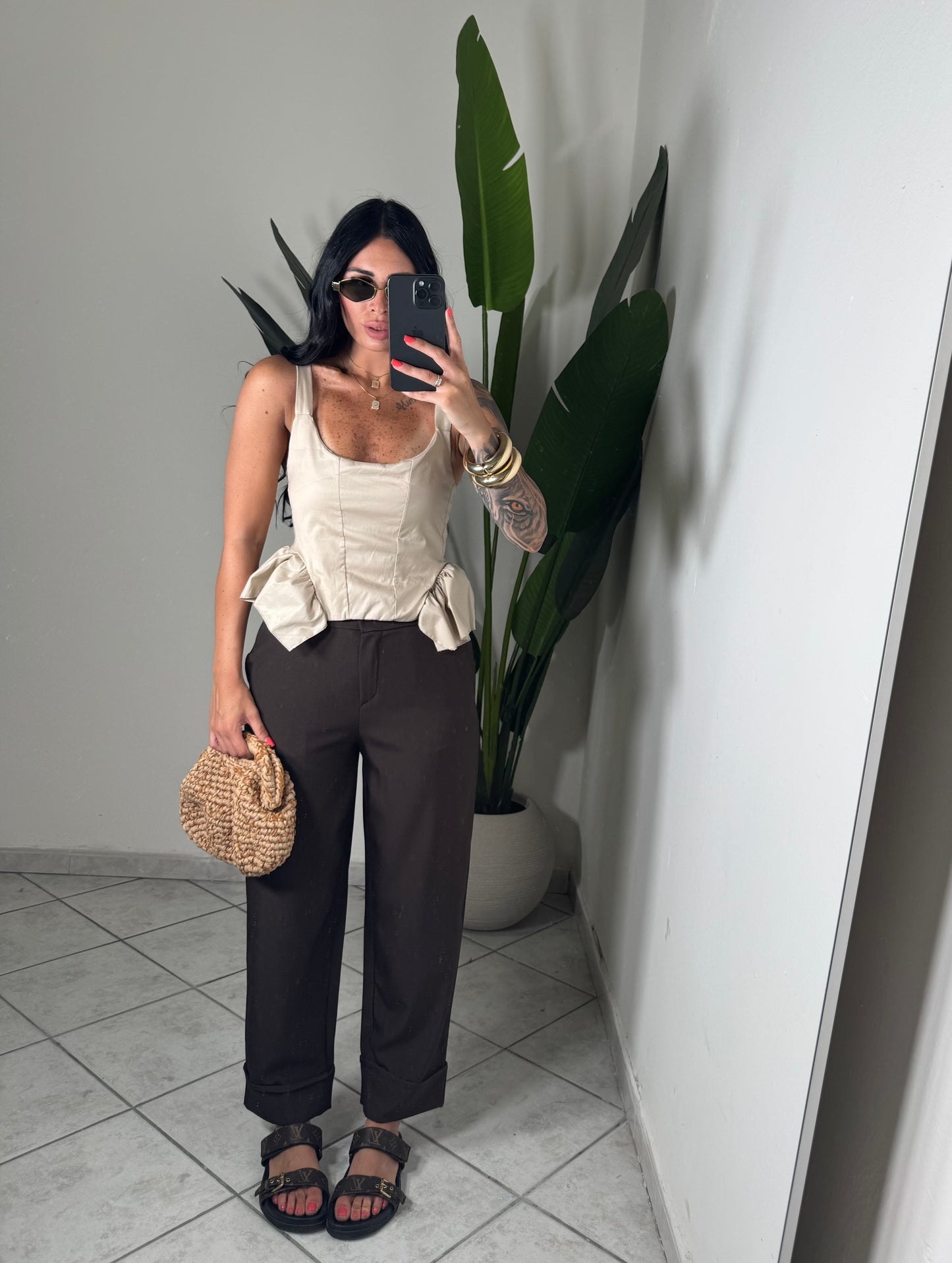 Pantalone Tokyo✨marrone
