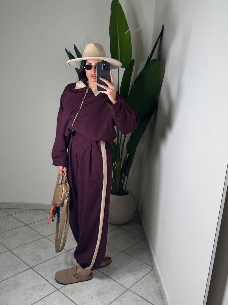 Coordinato emily✨Bordó