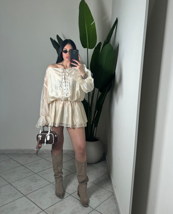 DRESS fru✨beige