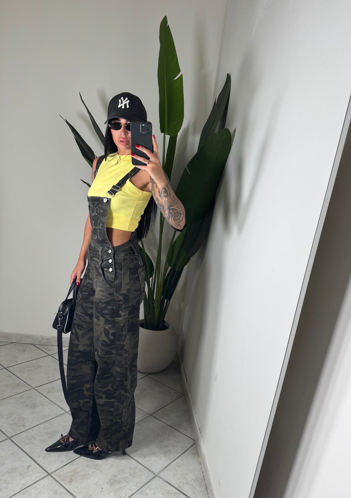 SALOPETTE MILITARE✨