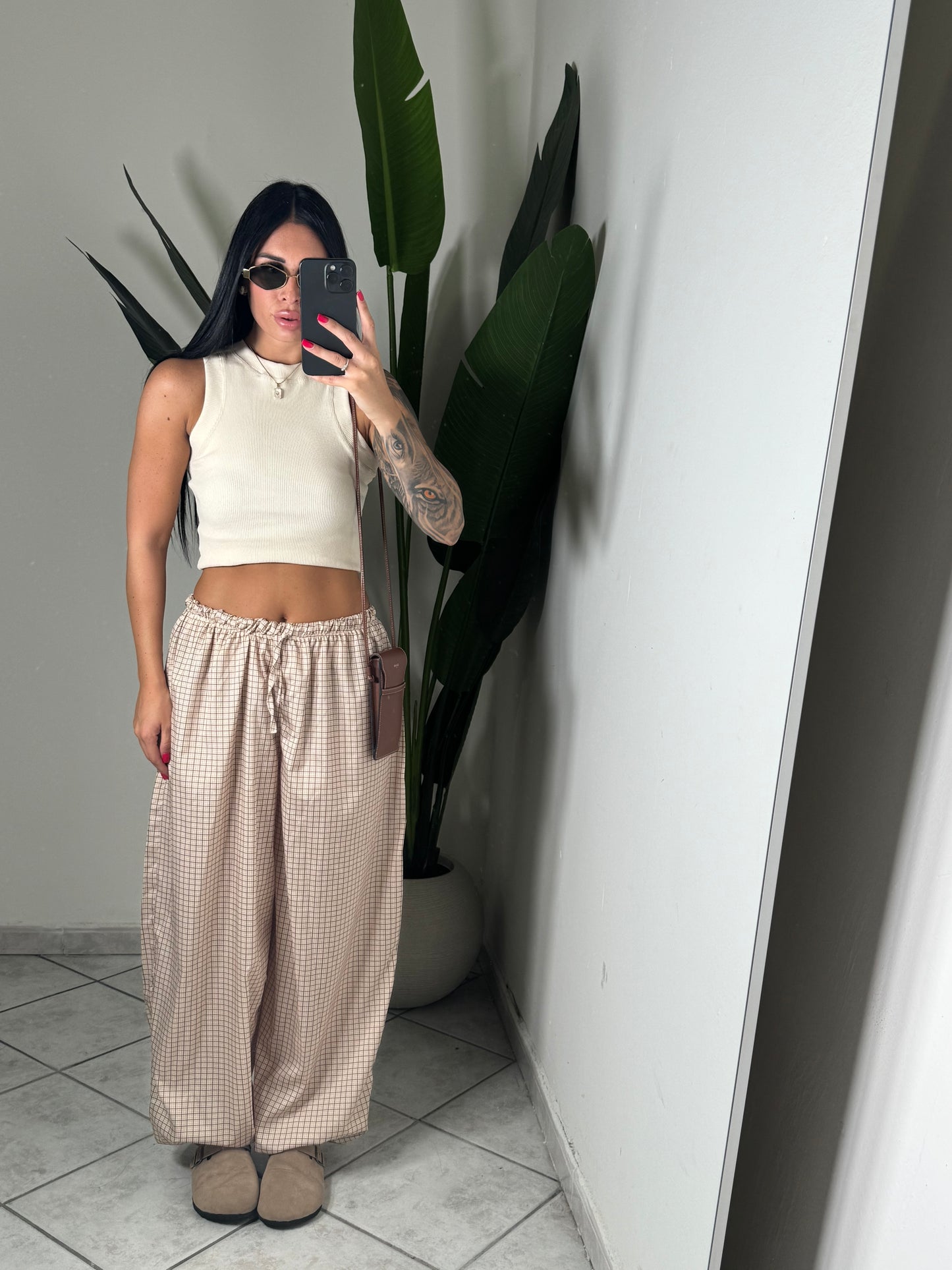 Pantalone quadretti✨