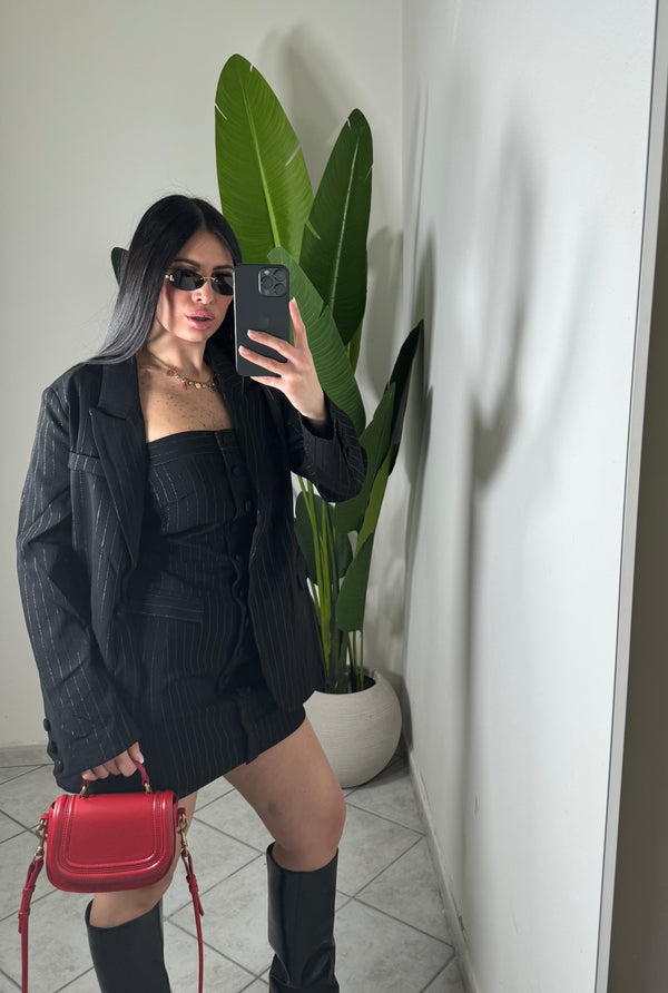 DRESS+blazer✨nero