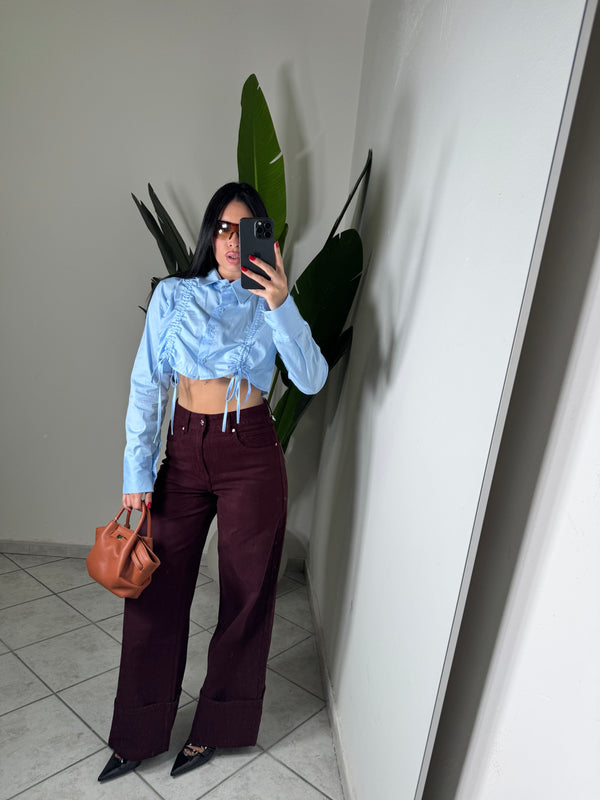 Jeans Bordó✨Miss bon