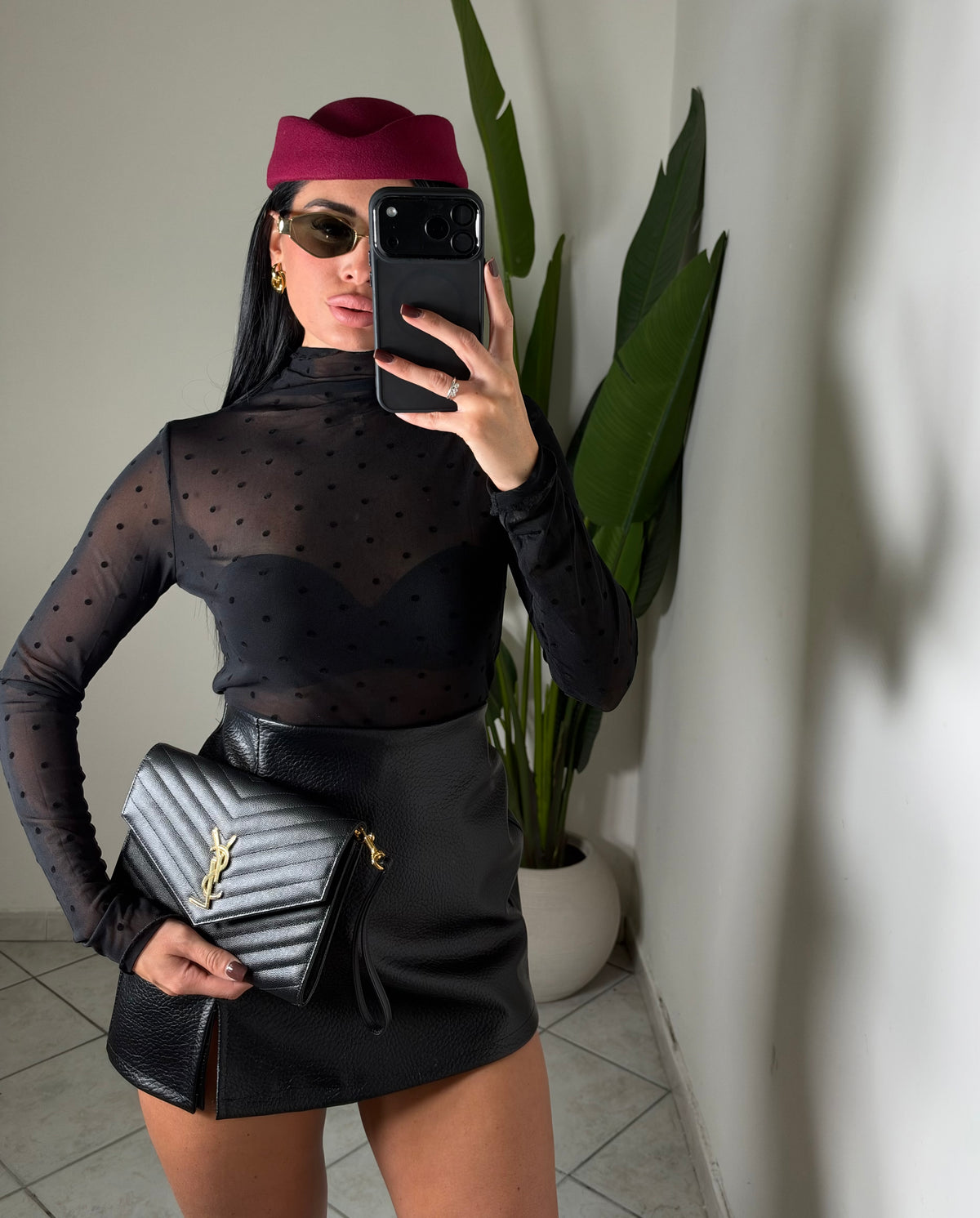Magliettina velata pois ✨