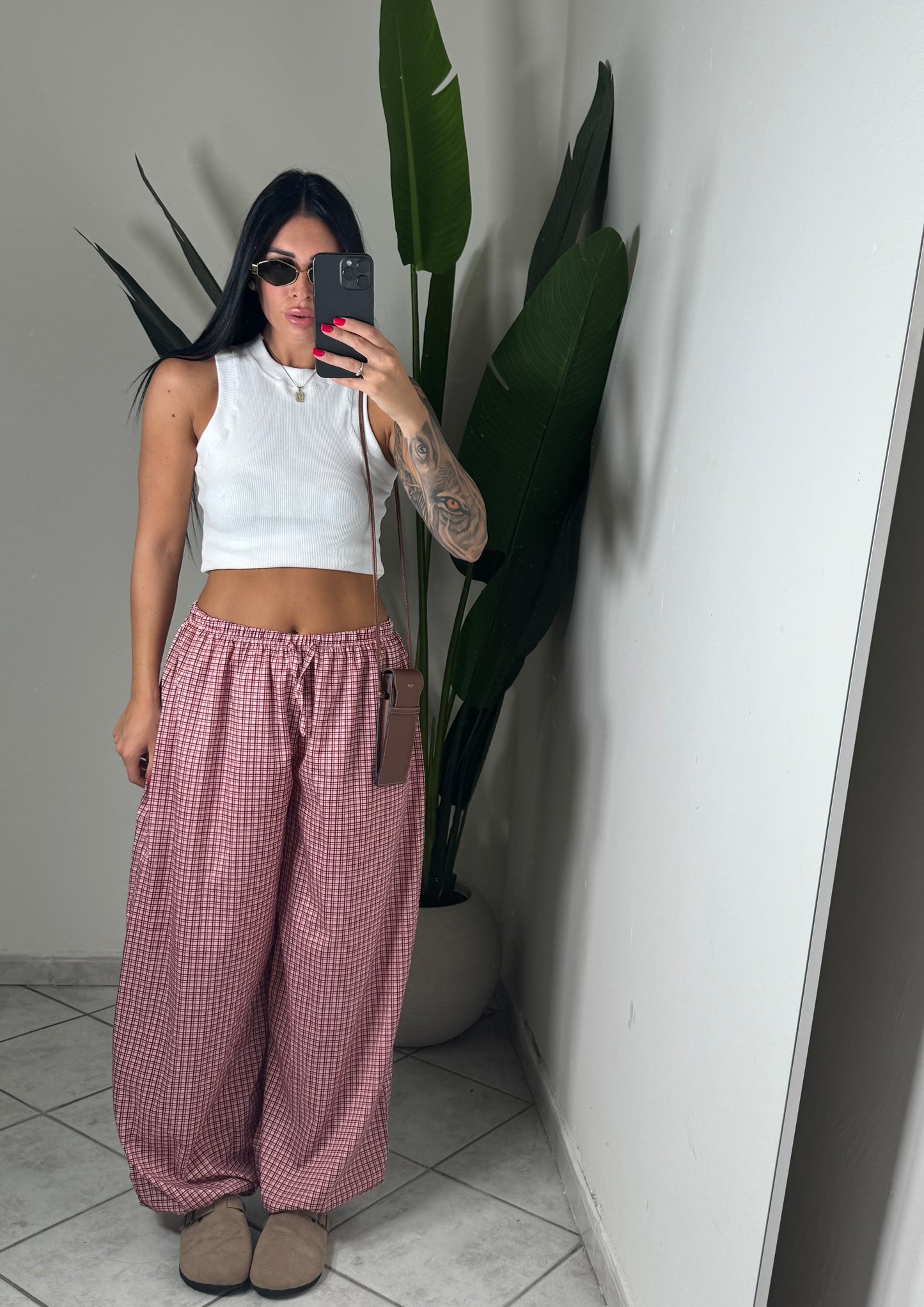 Pantalone quadretti✨