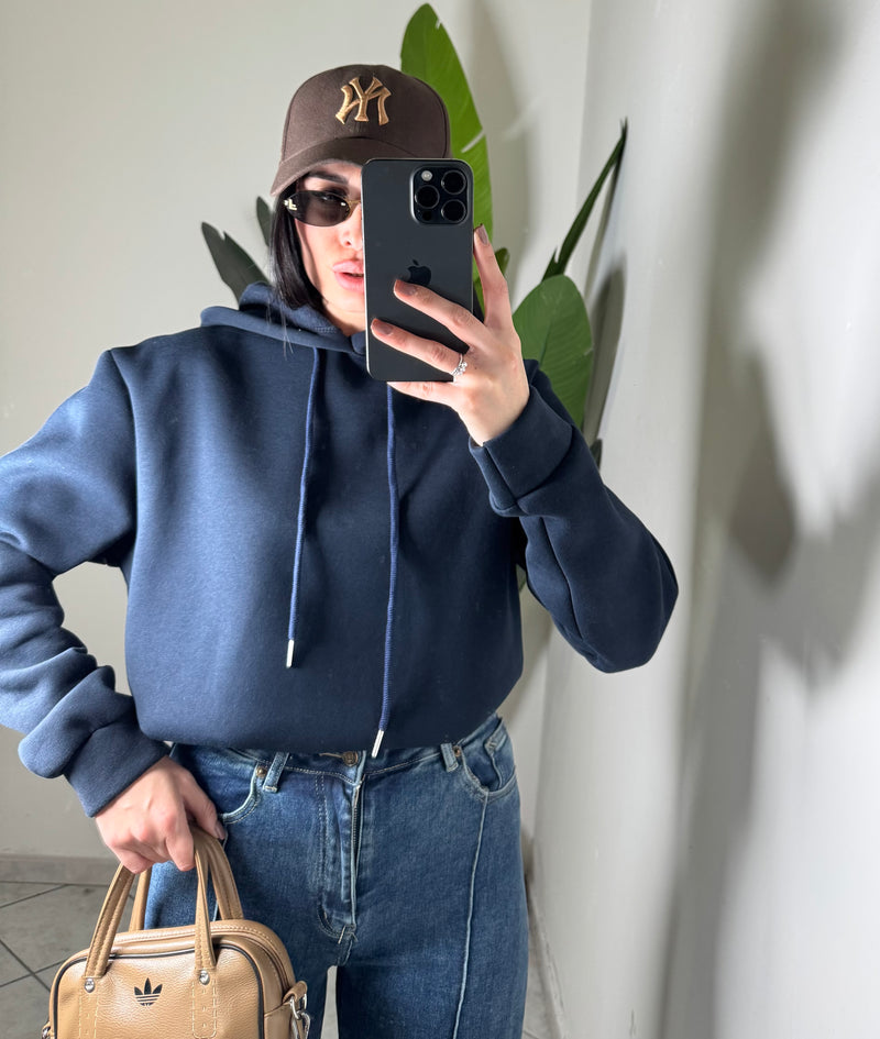 FELPA BASIC✨con cappuccio