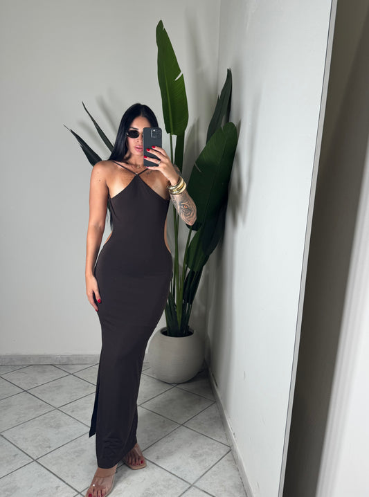 Long dress ✨marrone