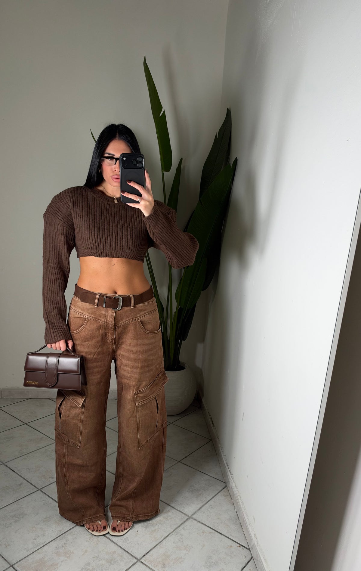 Jeans cargo flex✨con cintura