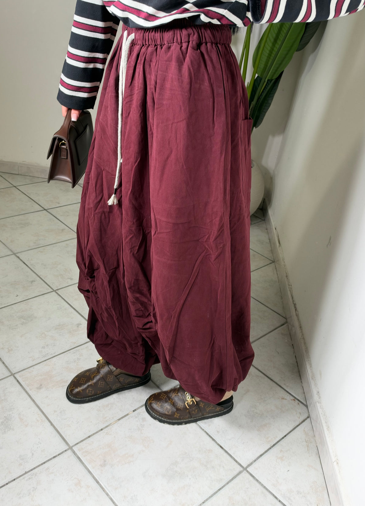 Pantalone MIRY✨Bordó