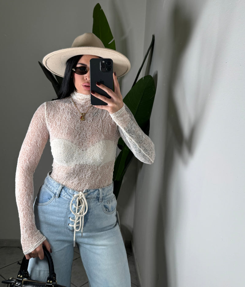 Magliettina in pizzo✨