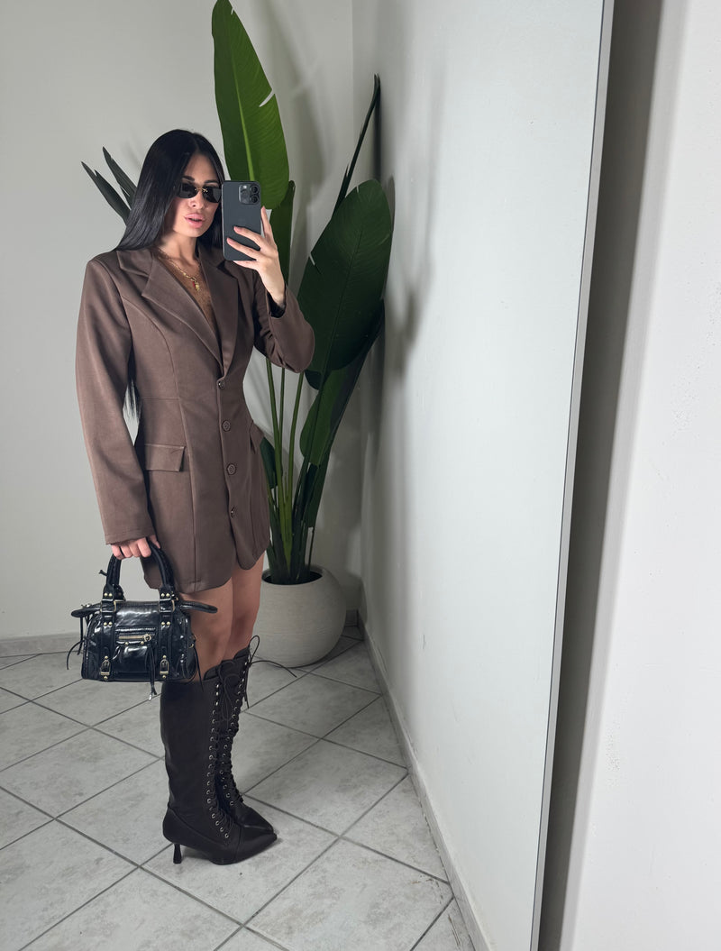 Blazer dress✨marrone