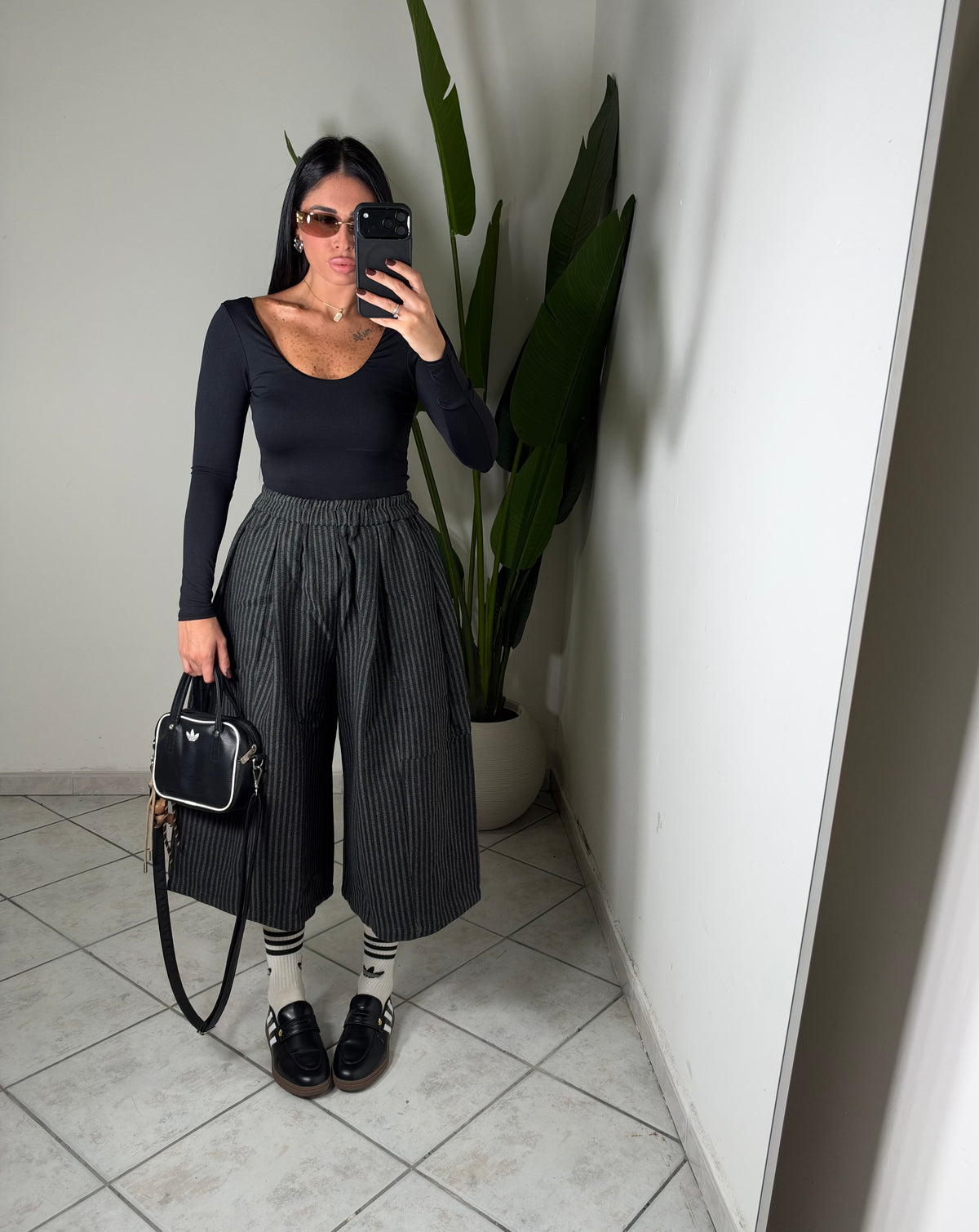 Maxi bermuda DARK GREY✨