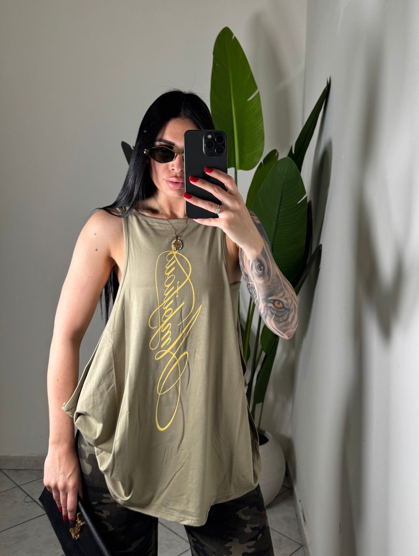 Maxi canotta+ fascia✨