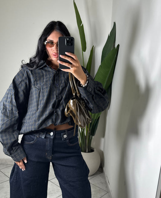 Camicia god’s plan✨blu