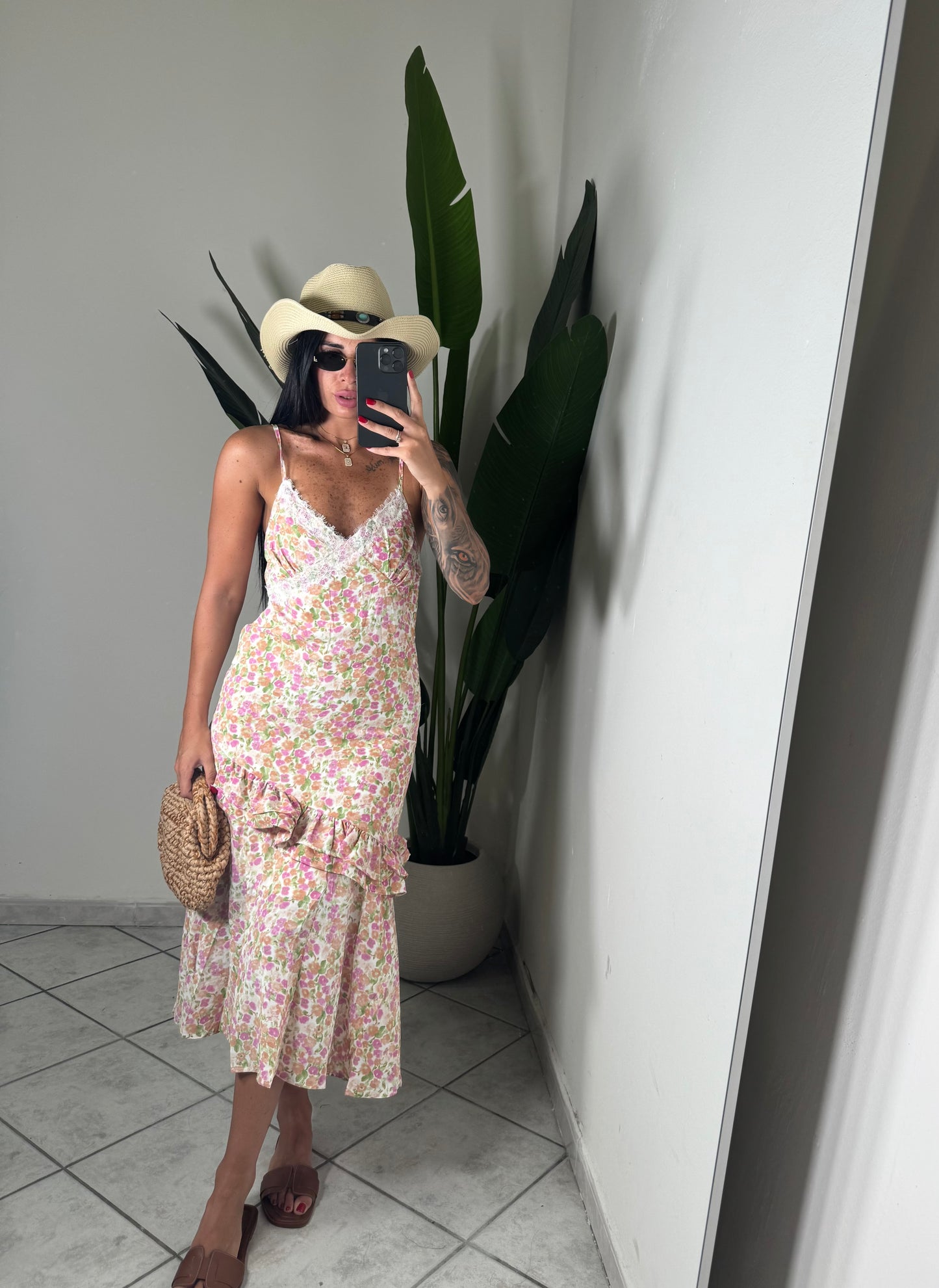 Long dress Flower ✨