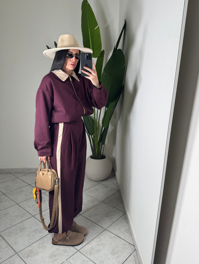 Coordinato emily✨Bordó