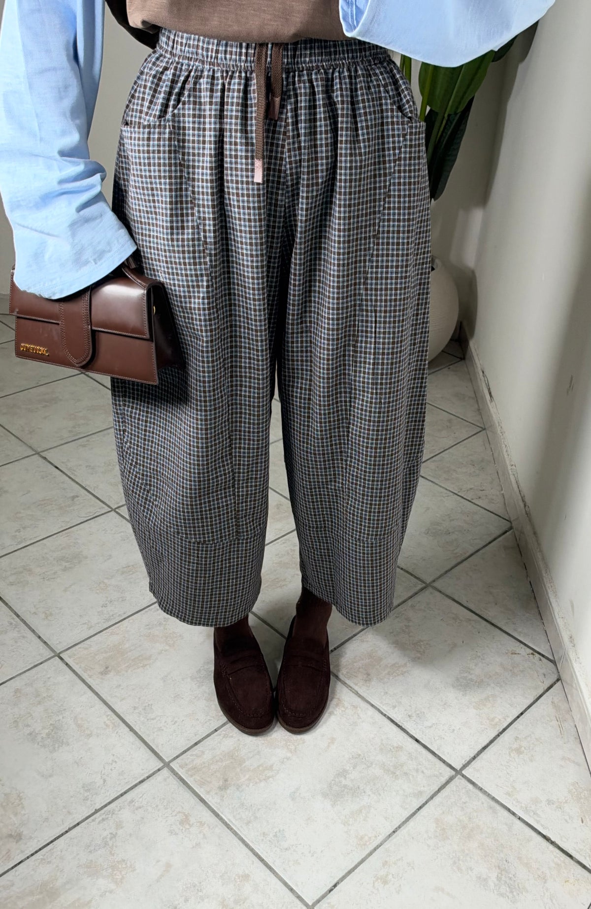 Maxi bermuda quadretti✨