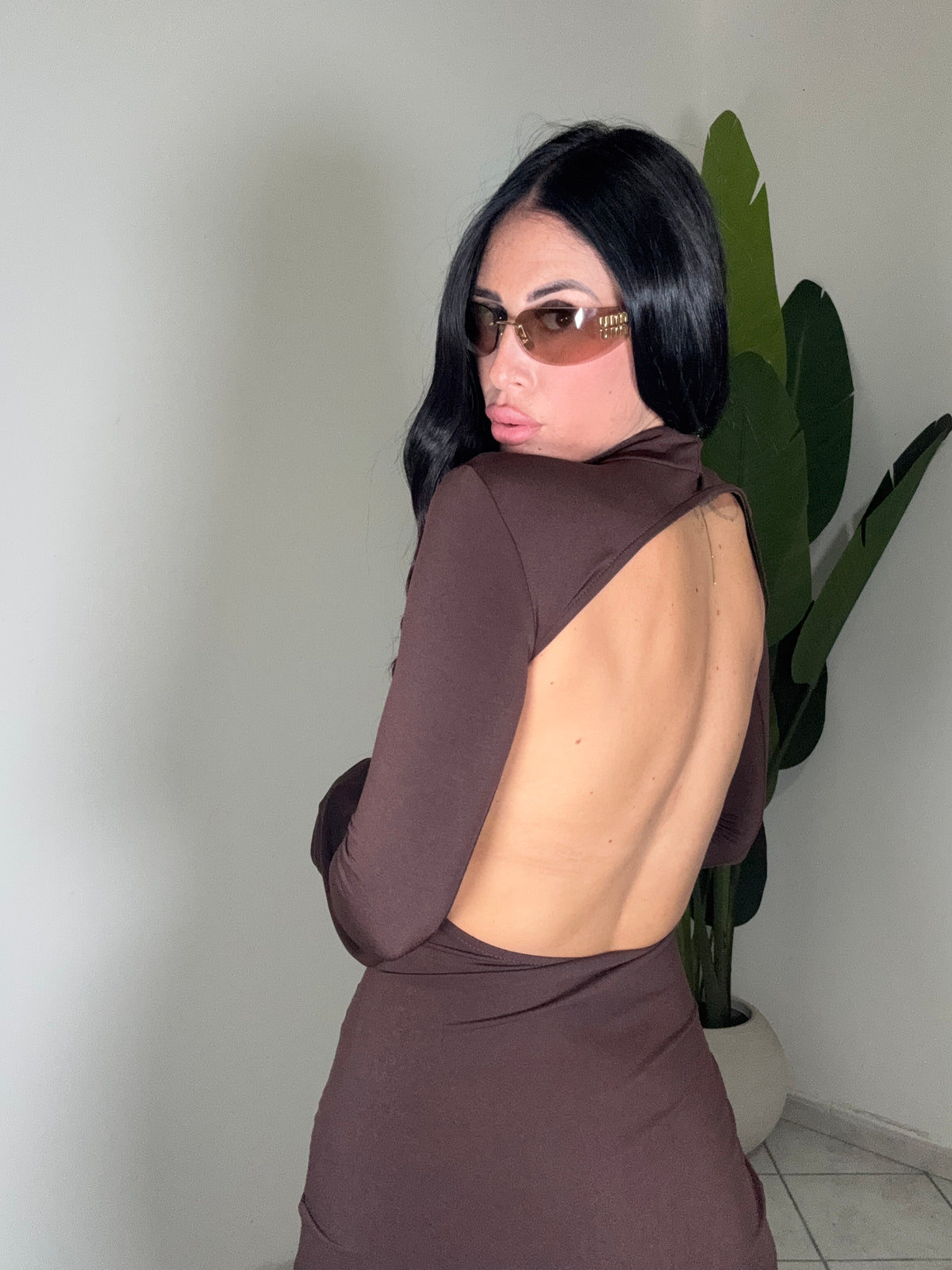 Dress selen✨marrone