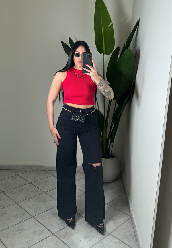 WIDE LEG NERO✨