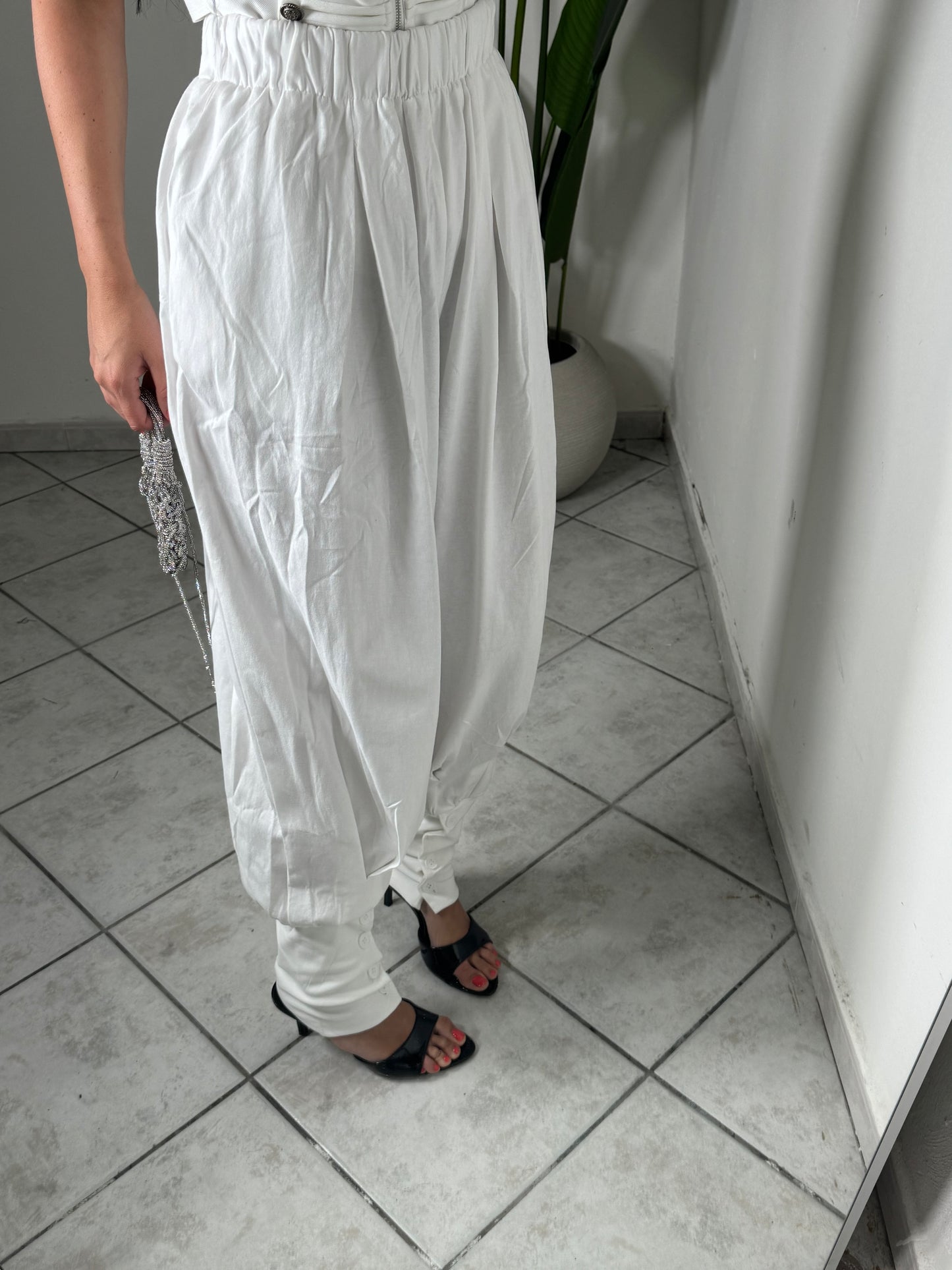 Pantalone ballon White ✨