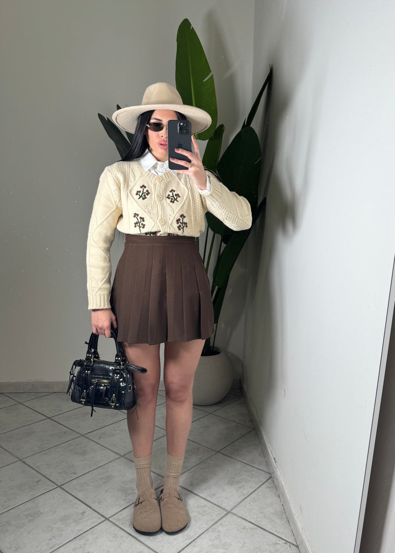 Gonna VALERY✨marrone