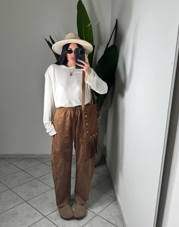 Pantalone camoscio✨