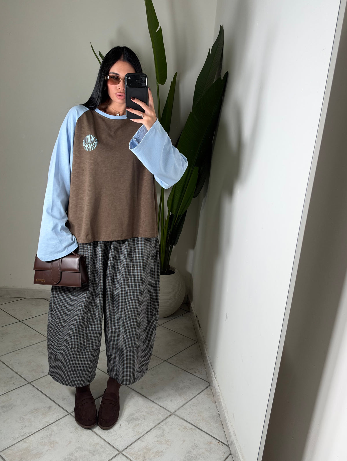 Maxi bermuda quadretti✨