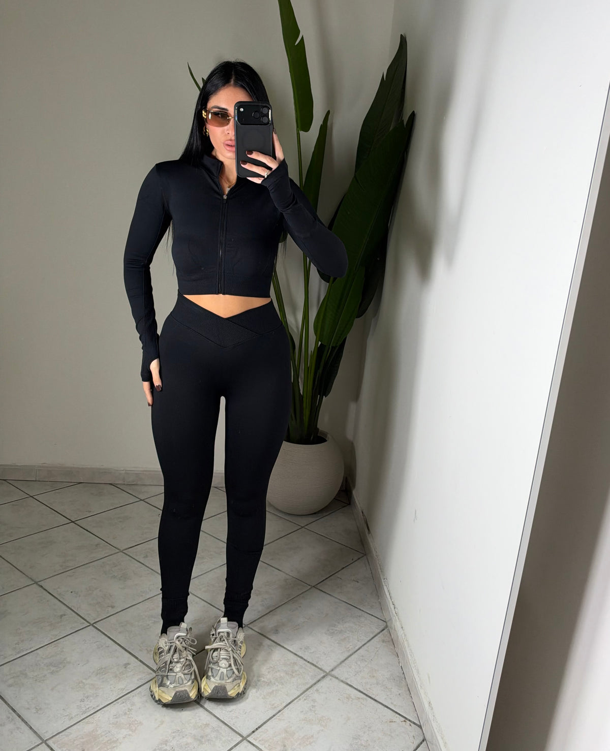 Coordinato gym ✨nero