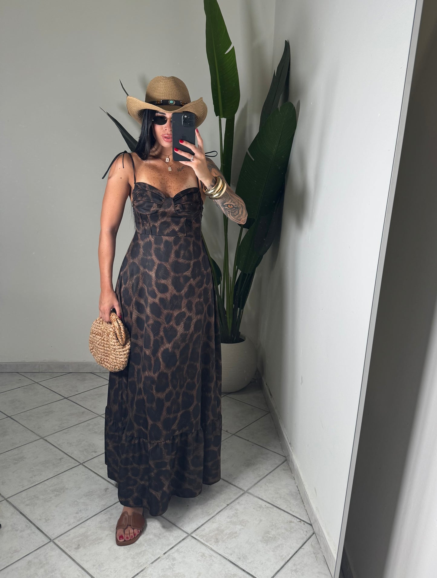 Long dress animalier✨