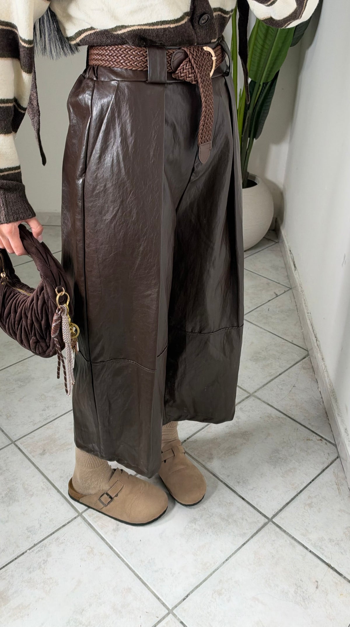 Maxi Bermuda marrone