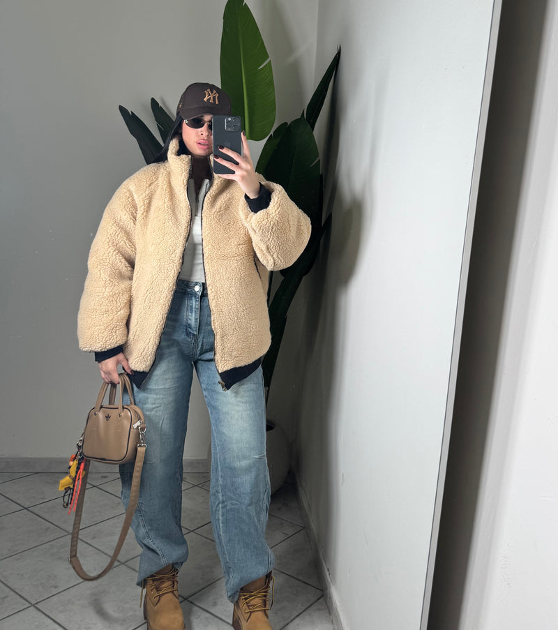 Bomber teddy✨reversibile
