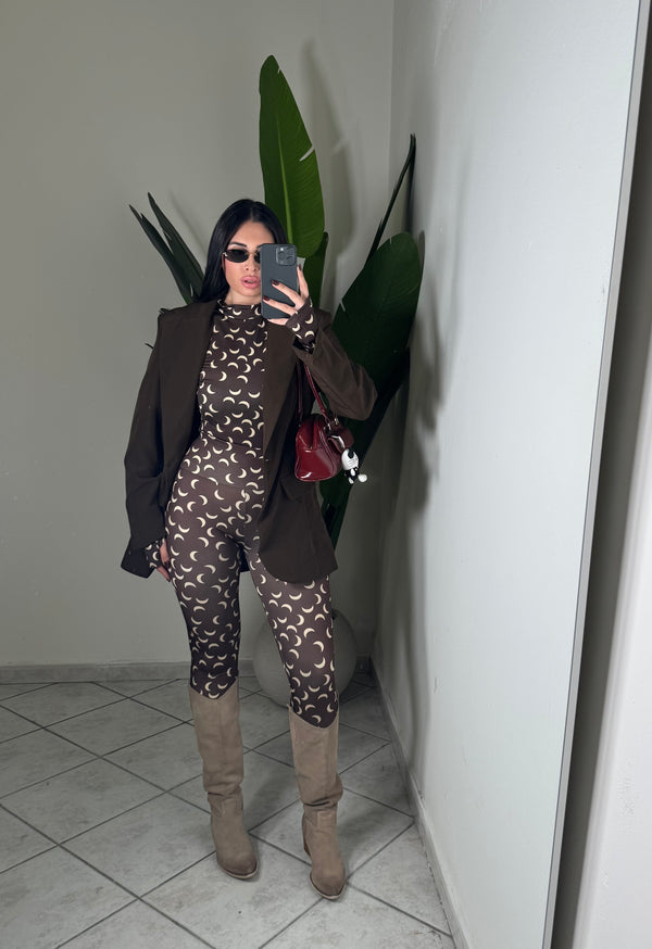 Coordinato luna🌙marrone