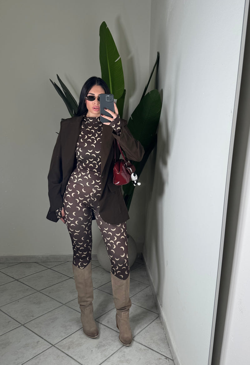Coordinato luna🌙marrone