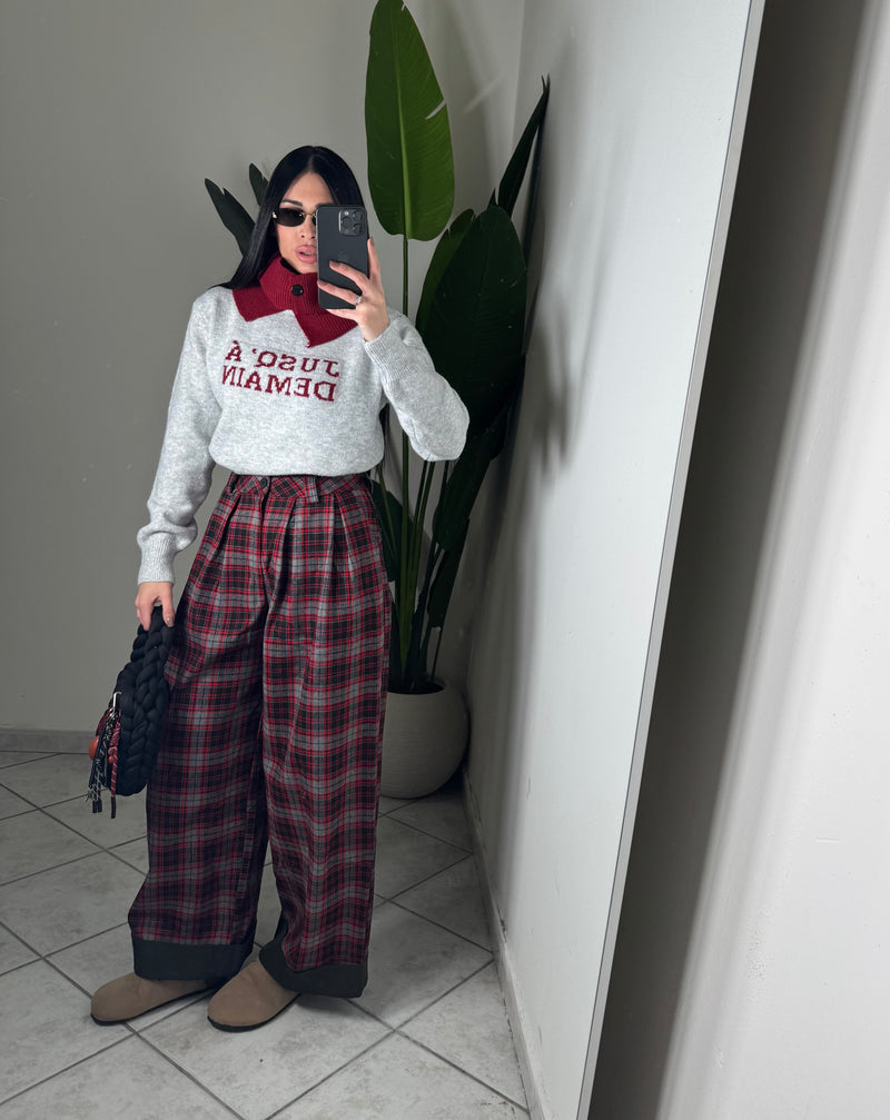 Pantalone scozzese✨