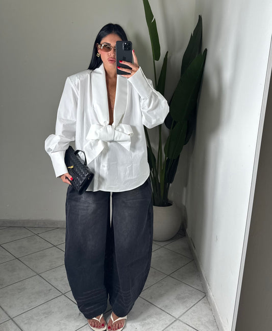 MAXI CAMICIA FIOCCO✨