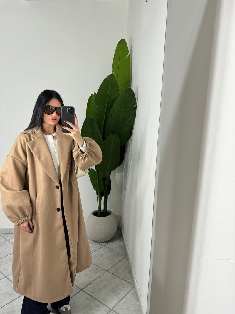 COAT BALLON BEIGE