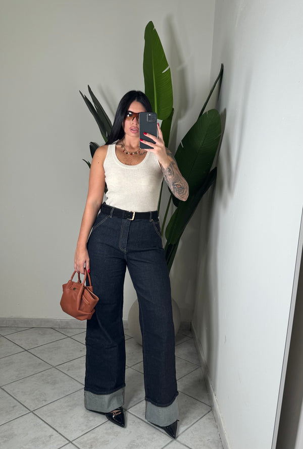 Jeans miss bon bon con cintura✨