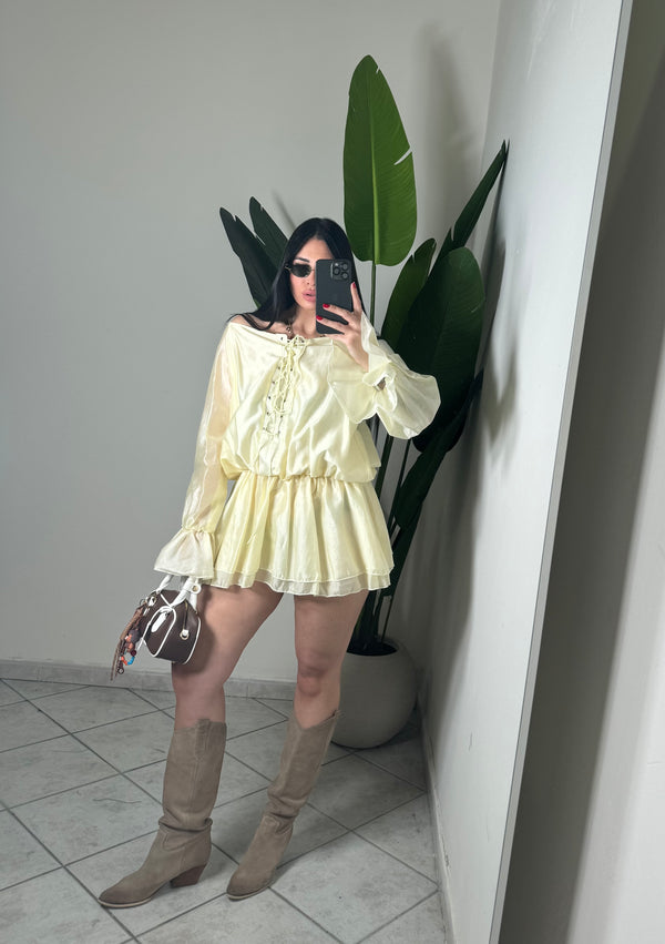 DRESS FRU✨giallo