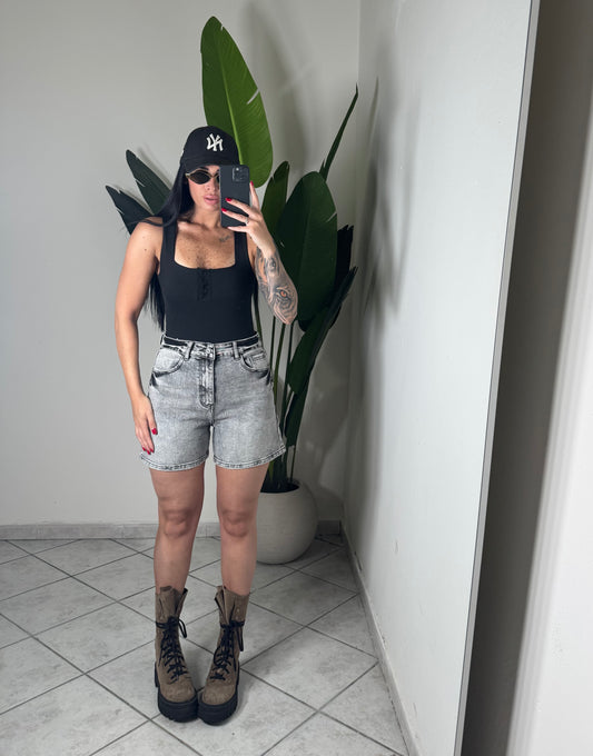 Shorts grigio✨mis bon