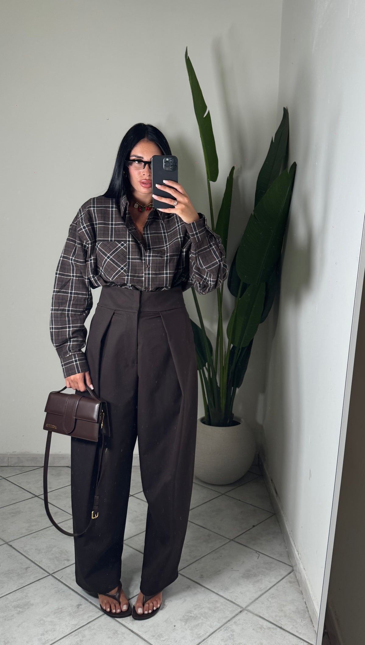 Pantalone JUST WEST✨marrone