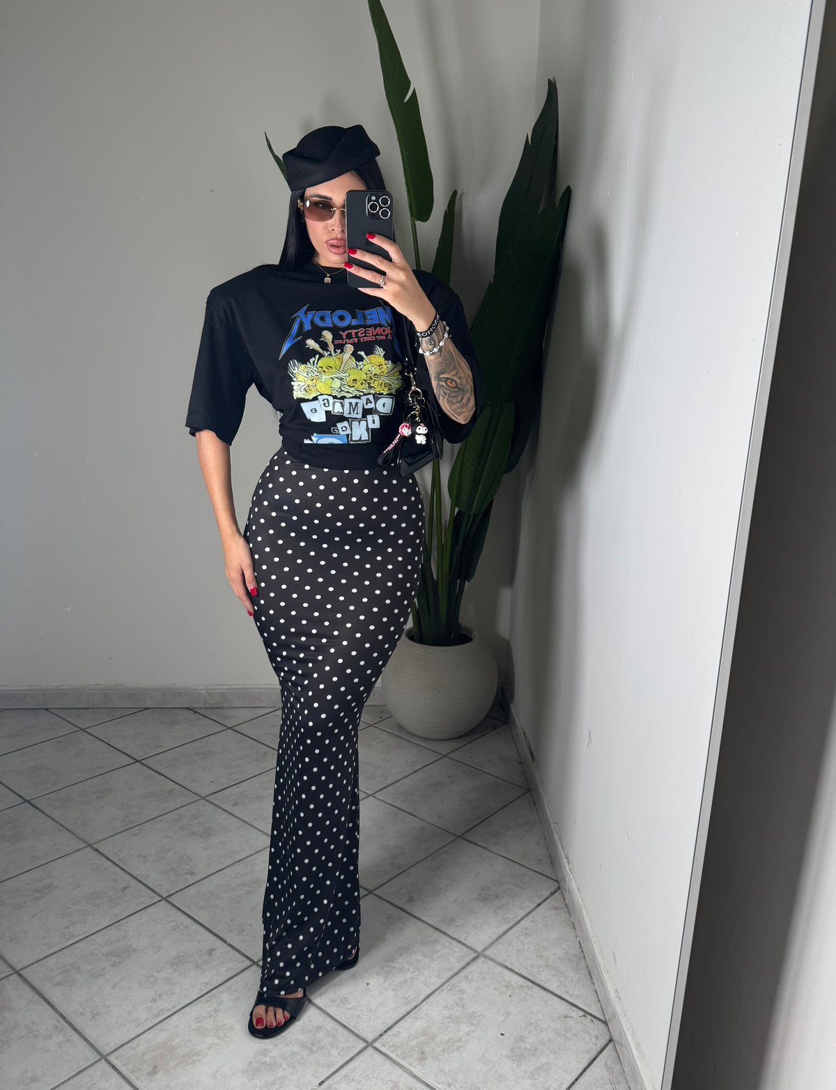 Longuette pois ✨