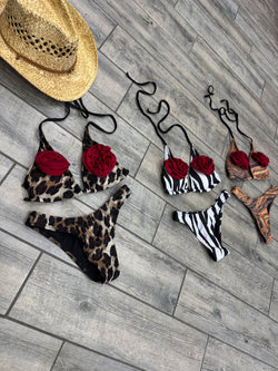 Costume due pezzi Rose 🌹2053