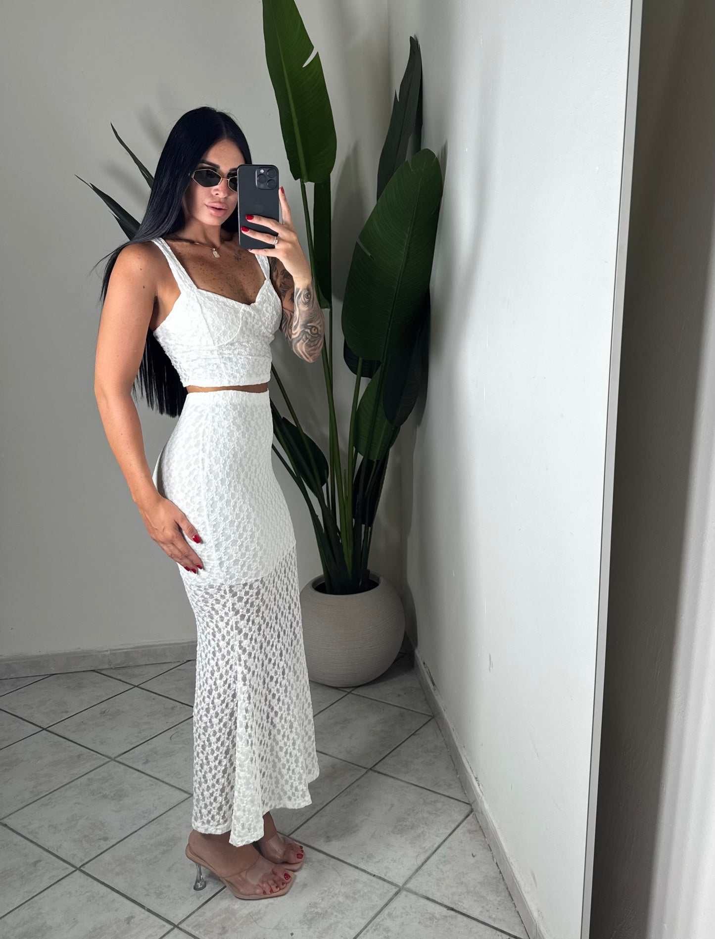 Coordinato in pizzo✨